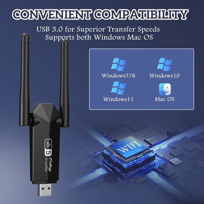 1300Mbps USB 3.0 Wi-Fi Adapter